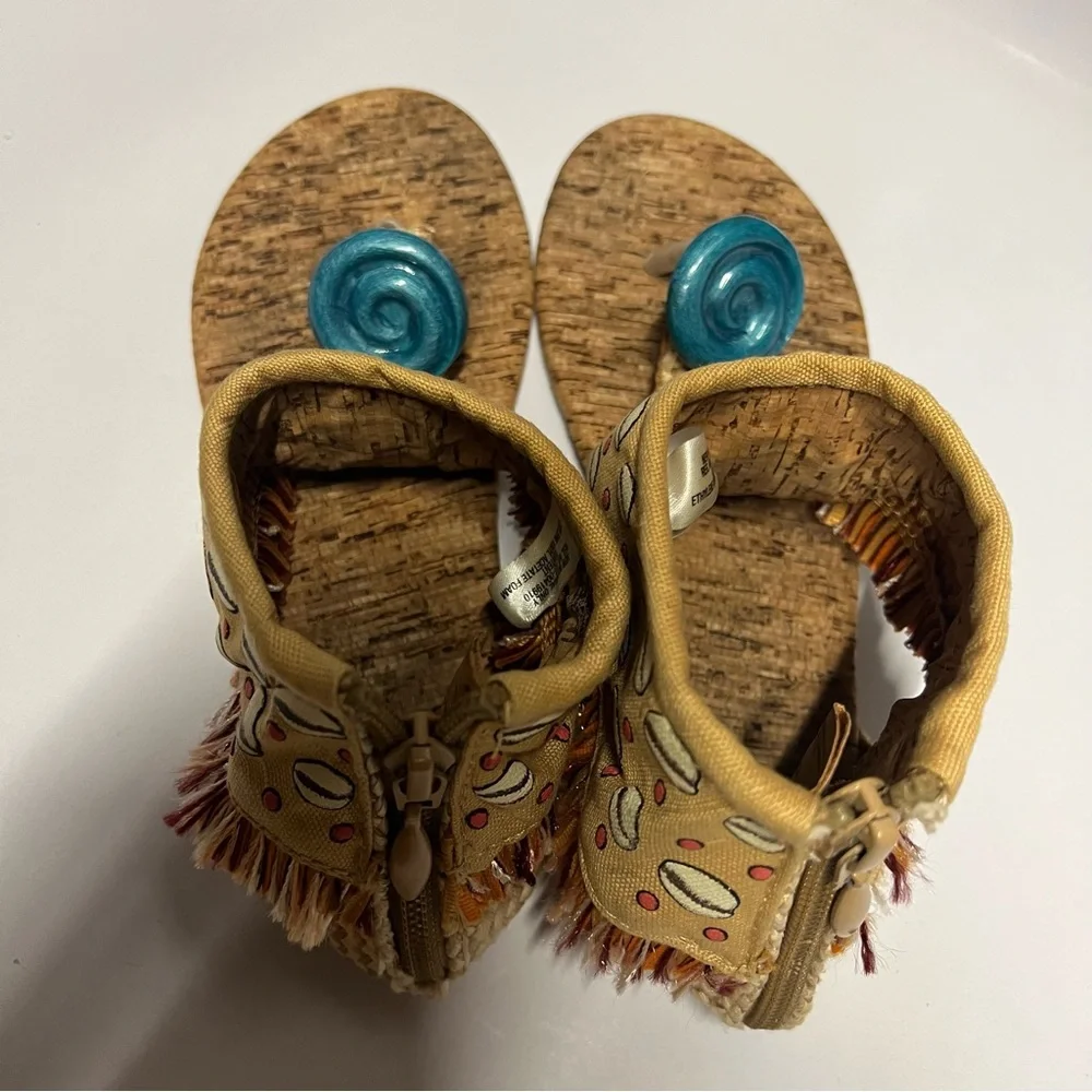 Disney Moana Costume Shoes for Kids Multi‎ Size 2/3